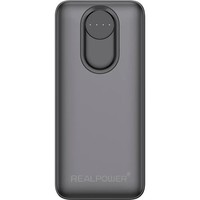 RealPower Powerbank 20.000 Mah Quick Charge, USB PD Schwarz