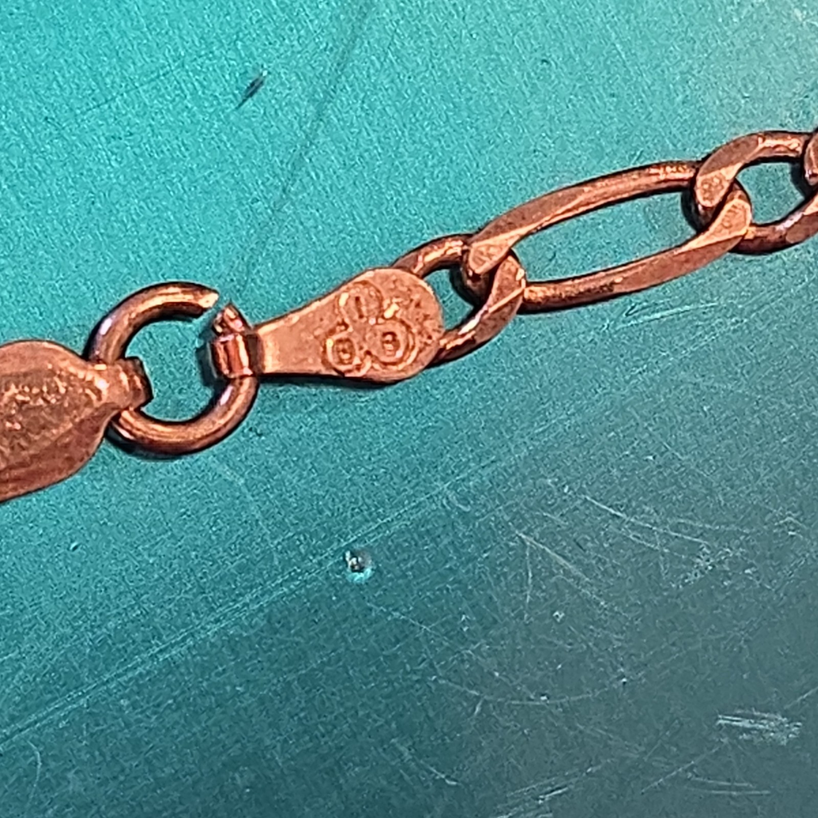 925 Sterling Silver Solid Figaro Link Chain Neckl… - image 5