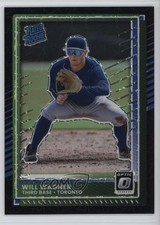 2025 Panini Donruss Optic Black Velocity Prizm 21/39 Will Wagner #71 4z8