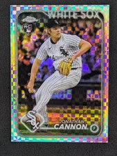 2024 Topps Chrome Update X-Fractors #USC12 Jonathan Cannon Rookie White Sox RC