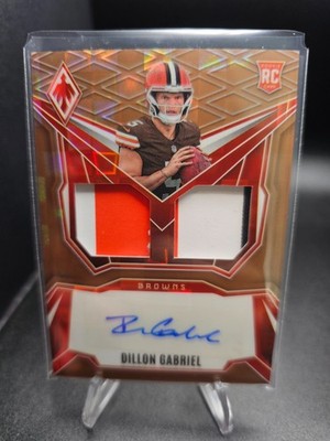 2025 Phoenix Dillon Gabriel RC 3-Color Dual Patch Auto Bronze Pandora /199