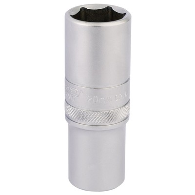 QUARKZMAN Lot De 2 Douilles Peu Profondes 6 Points 9mm 1/4" - Acier Au Carbone Chromé Pour Auto Et DIY