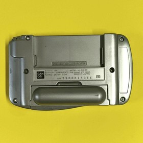 [Box and manual included] BANDAI Wonder Swan main unit, silver, operation