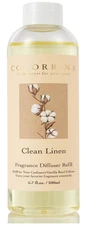 COCORRÍNA Reed Diffuser Refill - Clean Linen 6.7 oz. Scented Oil for Reed D