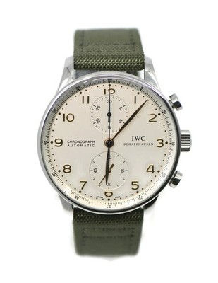IWC Portuguese Chronograph Stainless Steel Watch IW371401