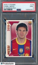 2010-11 Panini FC Barcelona Soccer #116 Lionel Messi PSA 9 MINT