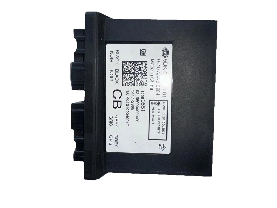 Módulo de control de entrada sin llave conductor Cadillac SRX 13580552 2010-2016 fabricante original Foto 2 de 2