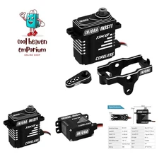 Advanced High Torque Servo for Defender, Bronco, and 1/18 RC Crawlers - Black