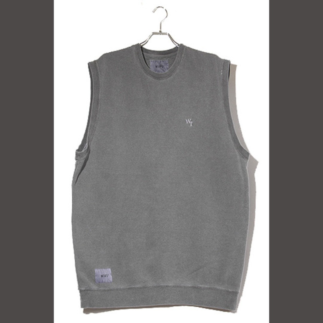 トップス wtaps DITCH / VEST / COTTON. LEAGUE DOUBLE TAPS 2023SS WTAPS DITCH VEST COTTON LEAGUE sleeveless