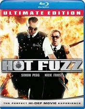 Hot Fuzz Blu-ray Simon Pegg NEW