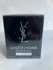 LA NUIT DE L'HOMME 2oz Le PARFUM Spray for Men, 100 AUTHENTIC, SEALED, RARE. .