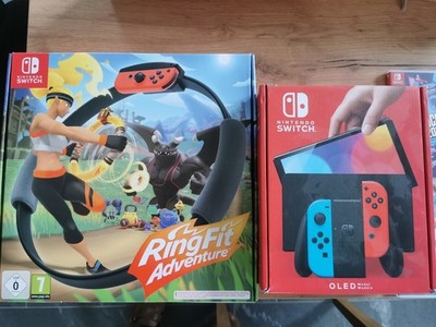 Nintendo Switch RingFit - 3 Spiele