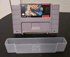 StarFox Super Nintendo SNES Authentic Cartridge TESTED Cleaned With Dust Cover