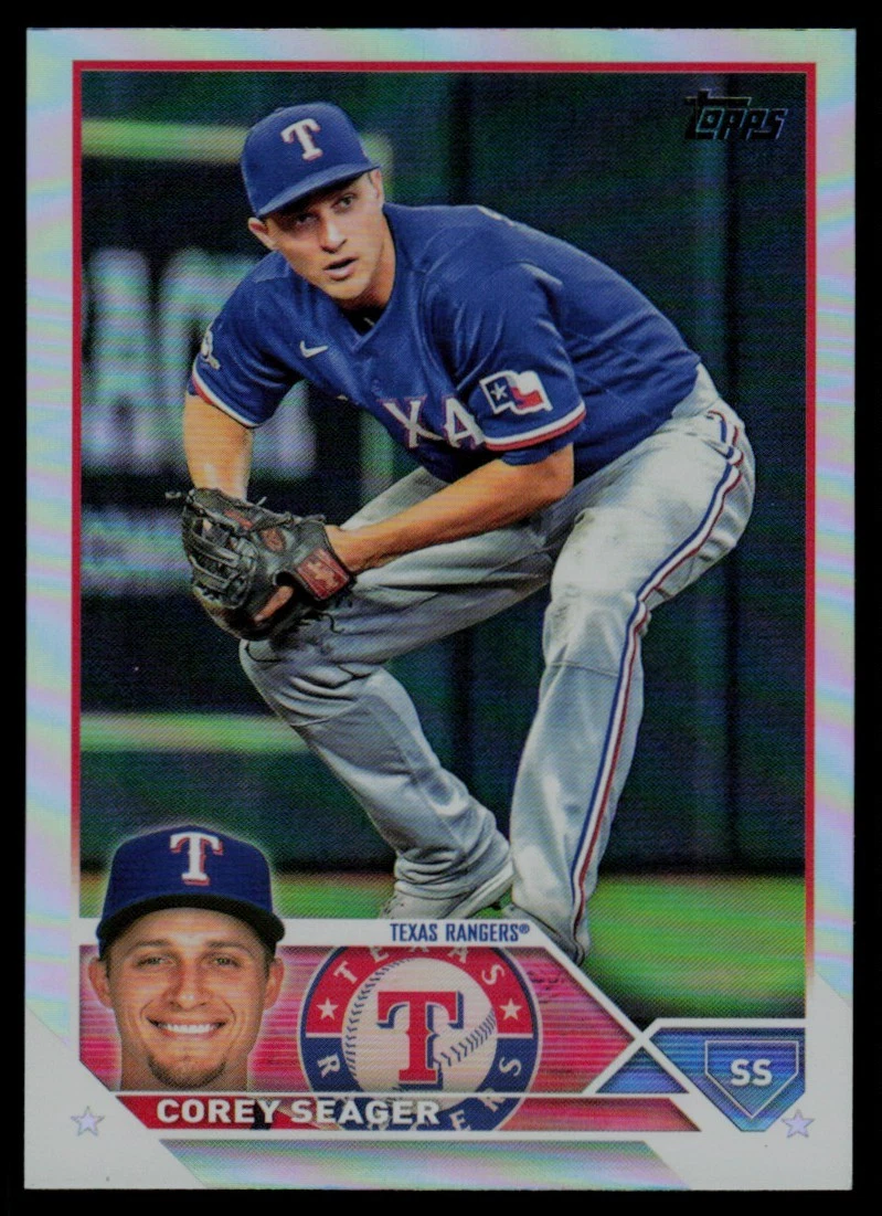Corey Seager trading card