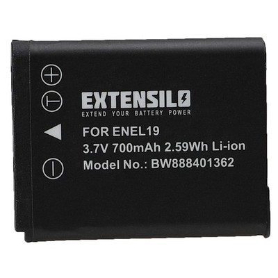 Akku für Nikon Coolpix S4100 S3700 S4200 S3600 S4150 S4300 S3500 700mAh 3,7V