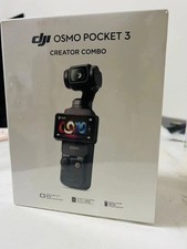 Brand New DJI Osmo Pocket 3 Creator Combo 4K Camera 3-Axis Gimbal Mic Tripod