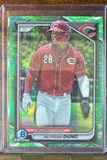 2024 Bowman - Chrome Prospects Alfredo Duno #BCP-51 Lunar Glow Refractor (RC)