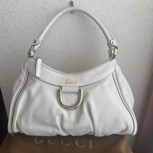 Gucci Off-White Bag 20cm x 32cm Used Very Good Condition