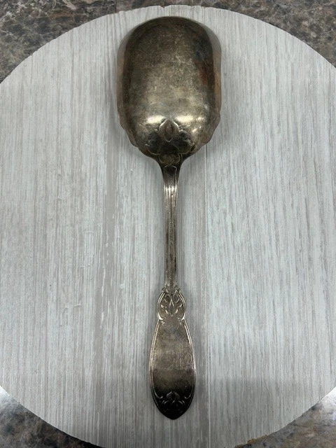 Antique Tiffany Sterling Silver Oriental Casserole Spoon Polhamus Engraved - Image 2 of 4