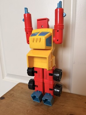 Vintage 1986 Playskool ''My First Transformer'' - RARE Face Color - Excellent