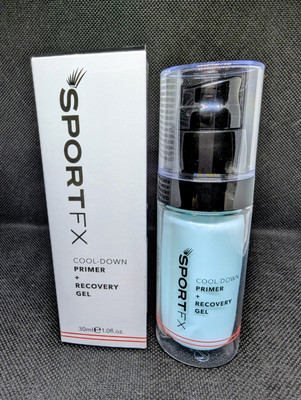 SportFX Cool Down Primer & Recovery Gel 30ml Schweißresistente Formel Duo Aktion