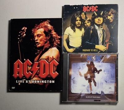 AC/DC - 2 CD + DVD Lot: Highway to Hell, Blow Up Your Video, Live At Donington