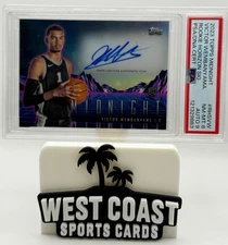 2023‑24 Topps Midnight Victor Wembanyama Rookie Horizon Auto PSA 8 Auto 9 NM‑MT