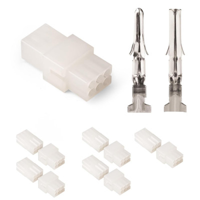 ST6409 5Pairs Molex 6 Pin Connector .062'' Pins and Sockets 1.57Mm Diameter 18-24