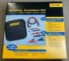 Fluke TLK-220 SureGrip Industrial Test Lead Kit
