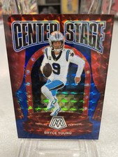 2024 Mosaic Bryce Young Center Stage /99 Blue Carolina Panthers