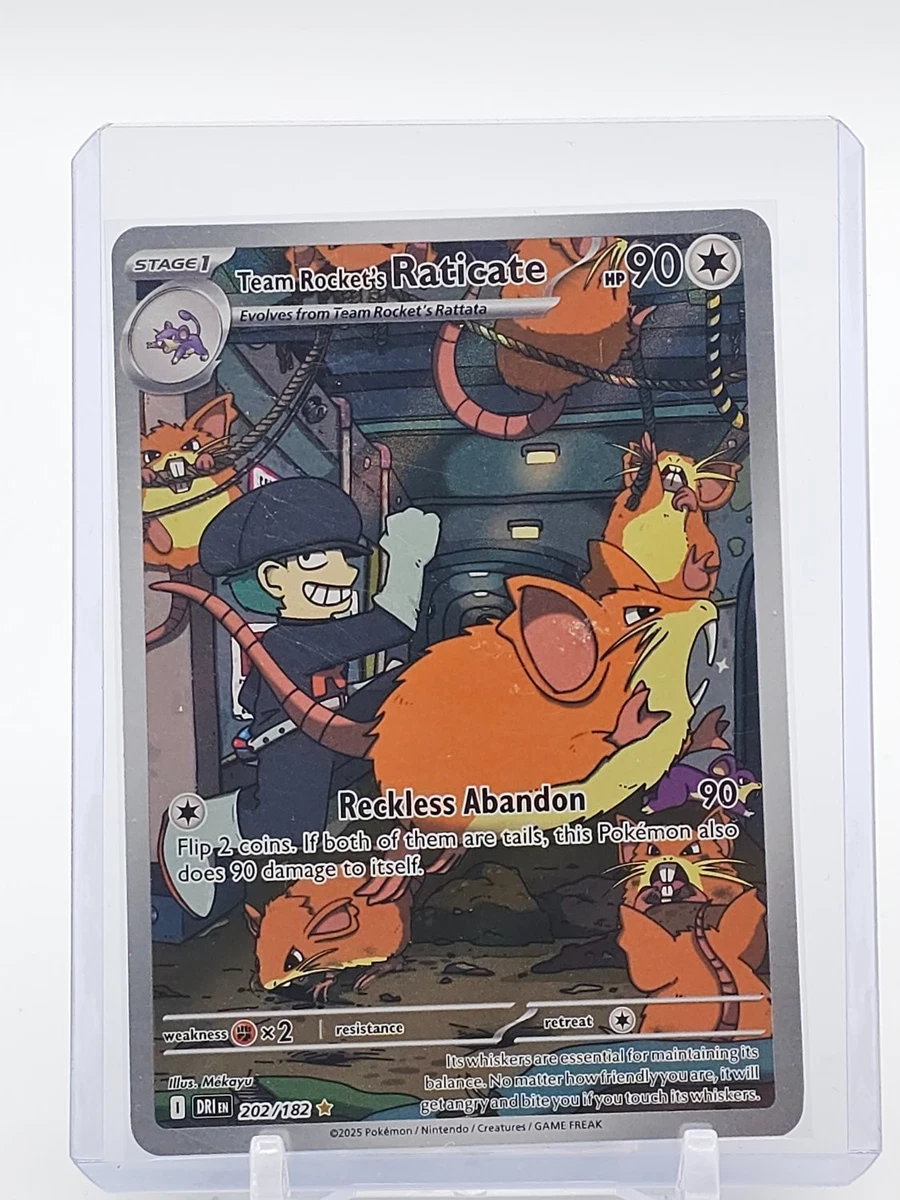Team Rocket's Raticate Pokémon TCG Cards for sale | eBay
