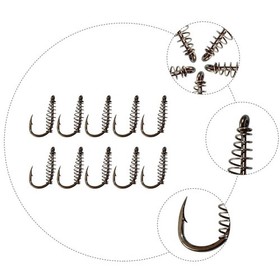 30 Pcs Small Fish Hook Hooks for Fishing Gear and Equipment Supplies
