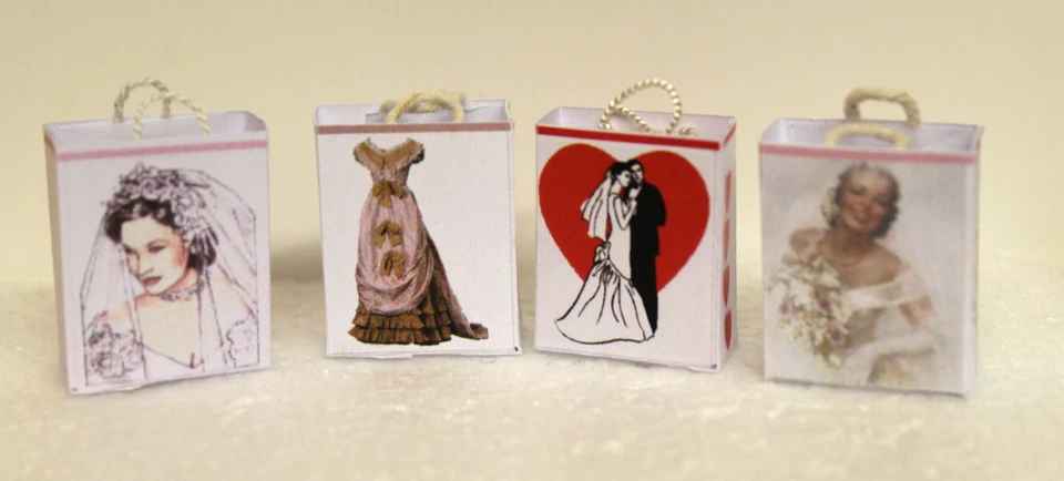 HANDCRAFTED CASA DELLE BAMBOLE (4 borse Loverly Wedding Carrie