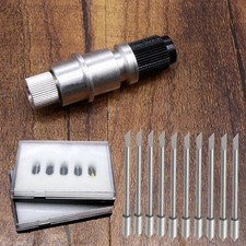 Plotter Blade Holder +10 30° Blades For CB09 Graphtec Cutting Plotte Aluminum