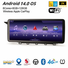 12,3" Android 14 DAB+ CarPlay Navi 4G Mercedes GLK Klasse X204 NTG 4.5 Autoradio
