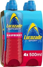 Lucozade Sport Body Fuel - Raspberry 4x500ml| Isotonic sports drink