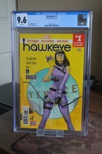 HAWKEYE #1 - CGC 9.6 - FIRST PRINT - KEY  - Tedesco Cover