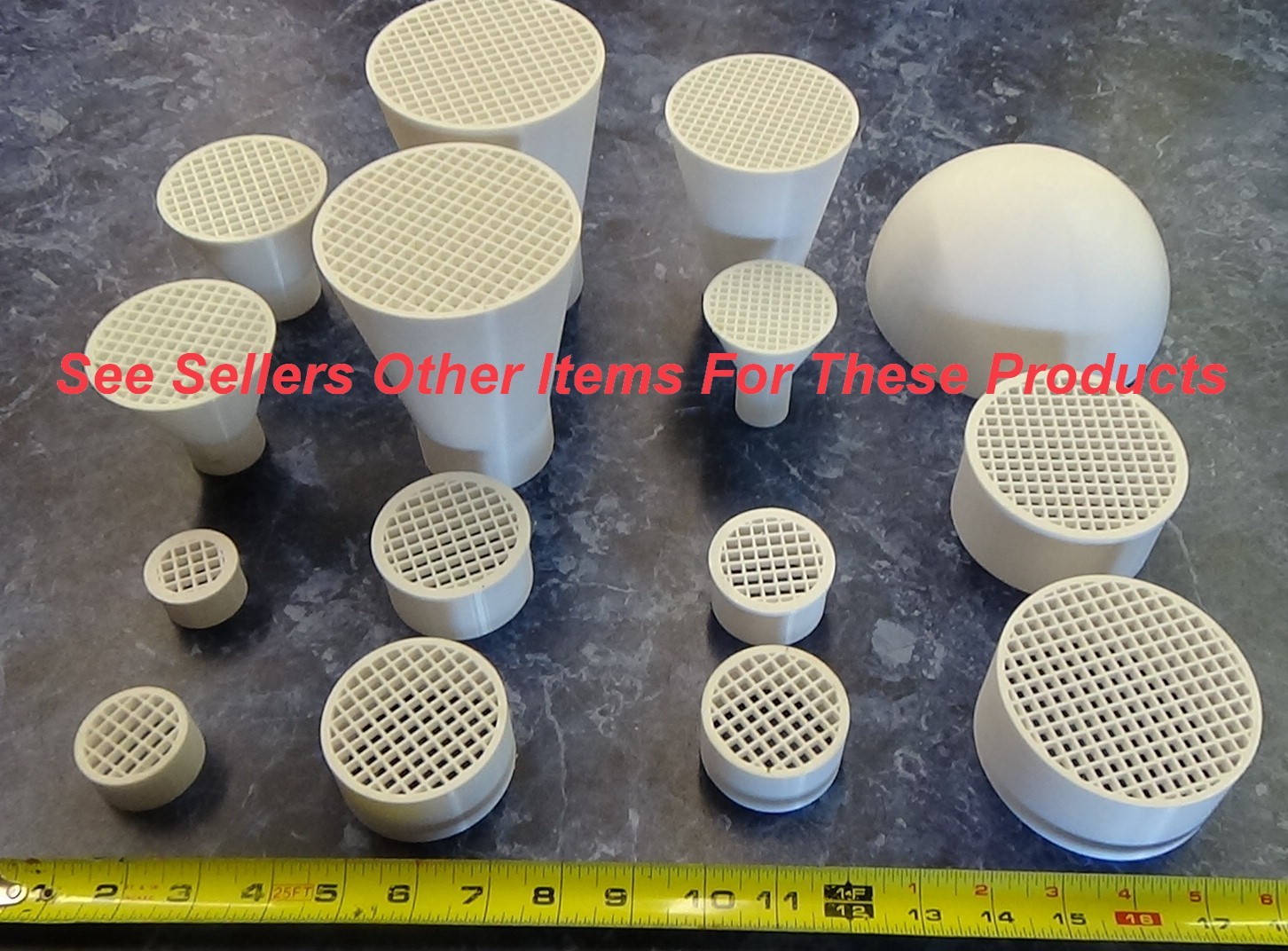 1-1/2" Male Protective Screen Vent / Intake Guard Fits 1.5" PVC Pipe