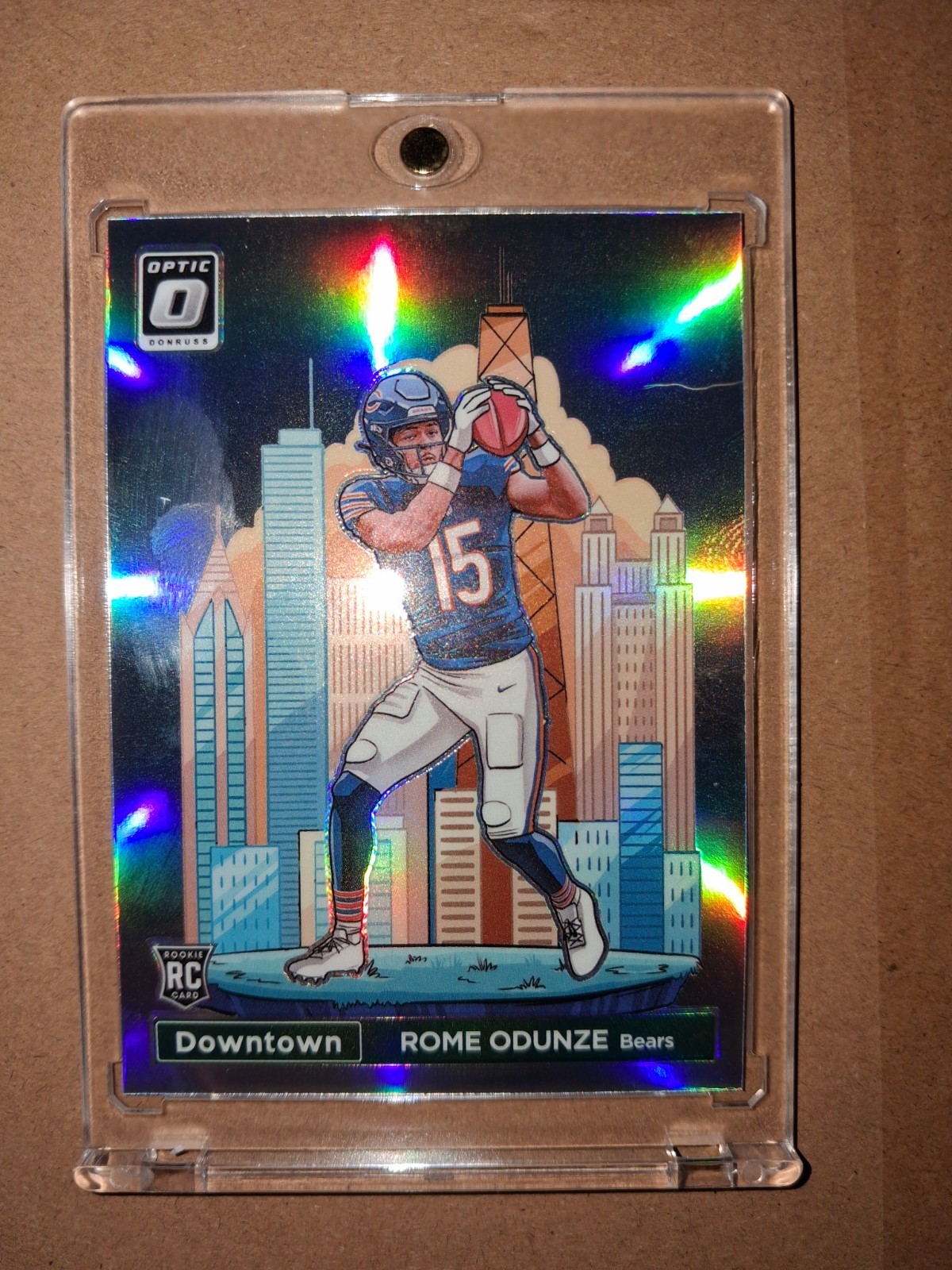 2024 Optic Downtown! Rome Odunze #15 (RC)