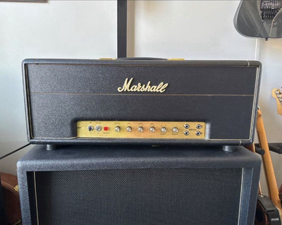Vintage 1974 Marshall Super Lead 100W Tube Head Amplifier for Electric Guitar