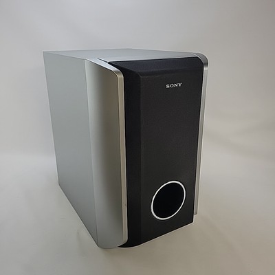 Sony SS-WS52B Passive Wired Subwoofer for DAV-DX255 Home Theater Speaker System