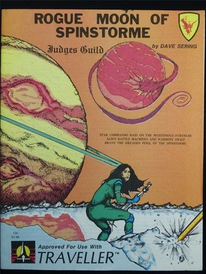 Rogue Moon of Spinstorme: Judges Guild Traveller Companion - Booklet #MZ