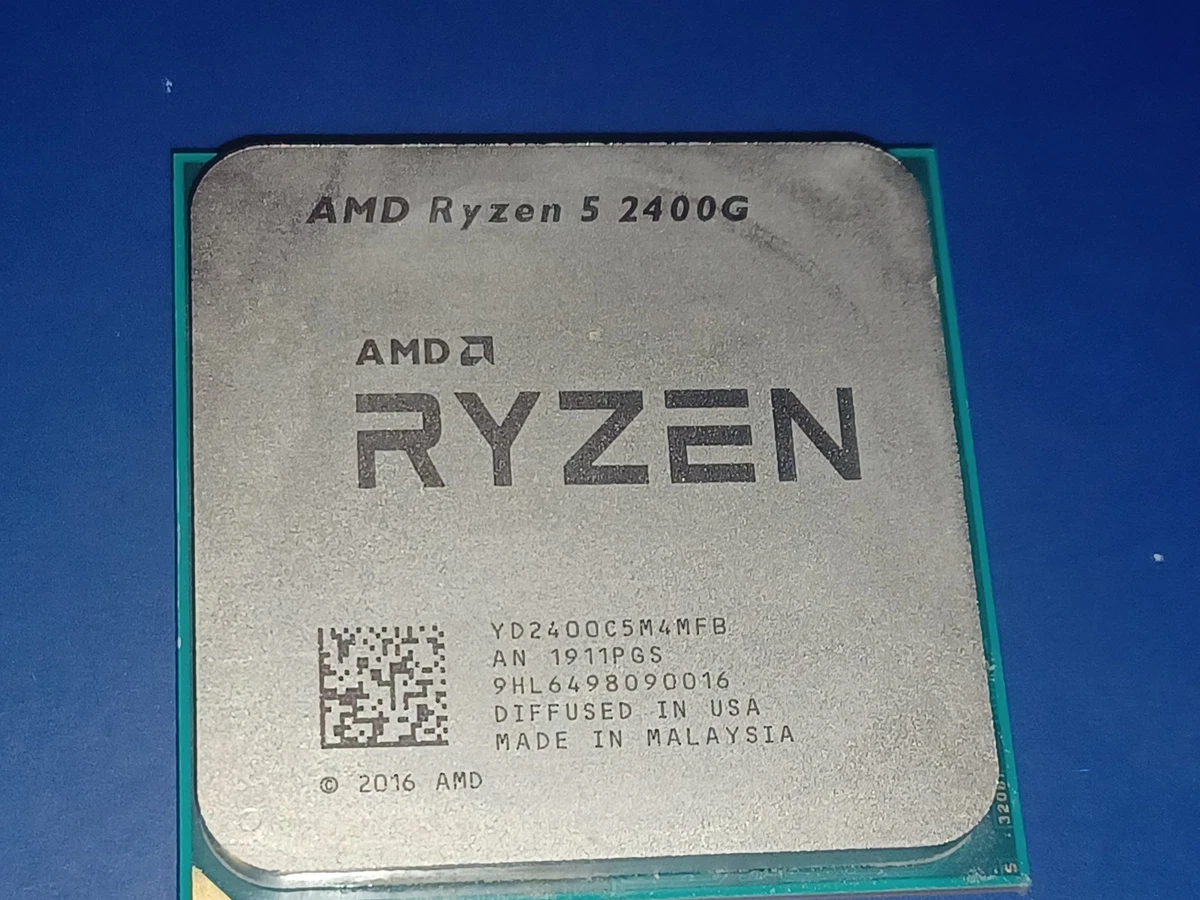 AMD Computer AMD Ryzen 5 2400G Processor Model Processors for sale