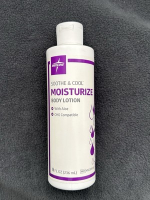 Medline Soothe and Cool Moisturizing Body Lotion 8 oz. with aloe