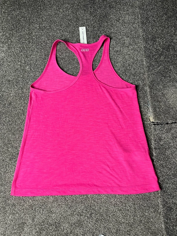 Camiseta sin mangas Lorna Jane Lotus para mujer extra pequeña espalda deportiva camisa activa damas Foto 2 de 4