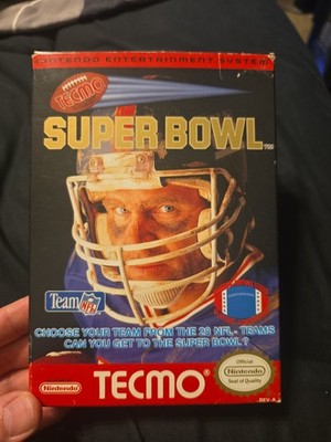 Tecmo Super Bowl (Nintendo NES, 1991 CIB Great Condition Tested With All Inserts