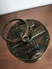 Rzadka lampa bezpieczeństwa kopalni „Howat Patent Deflector” – JCM Mining 1880s