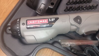 クラフツマン Craftsman 3.6 Volt Screwdriver Craftsman 3.6 V Brite Driver Cordless Screwdriver 315.111371