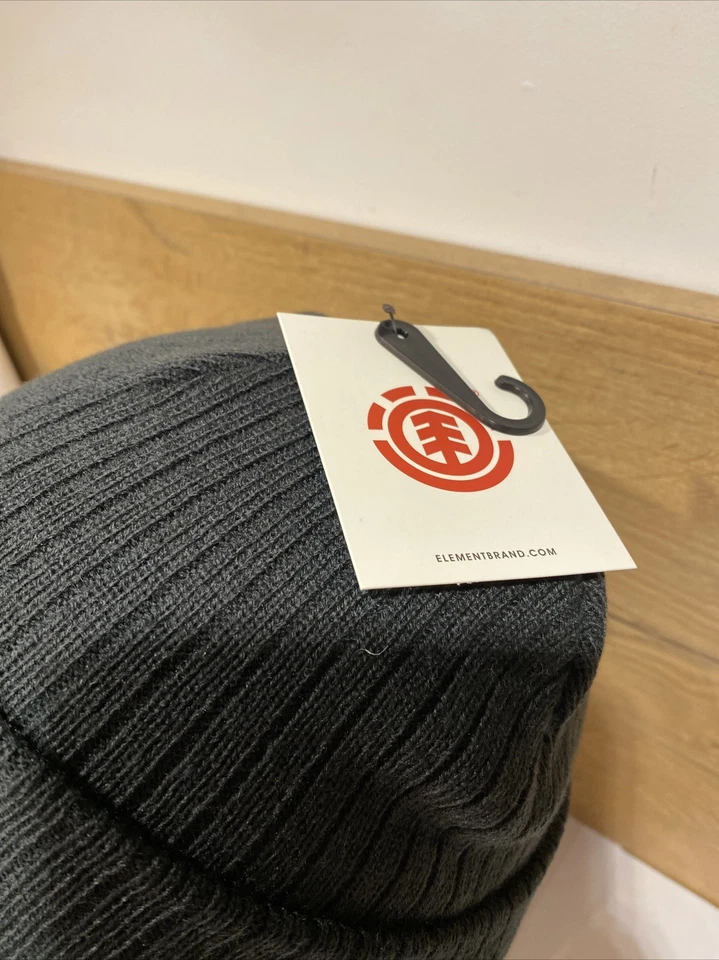 Bonnet Element - Broker Off Black  - Noir - NEUF - Photo 3/4