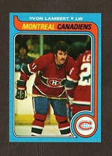 1979 Topps Hockey Card #24 Yvon Lambert - Montreal Canadiens 